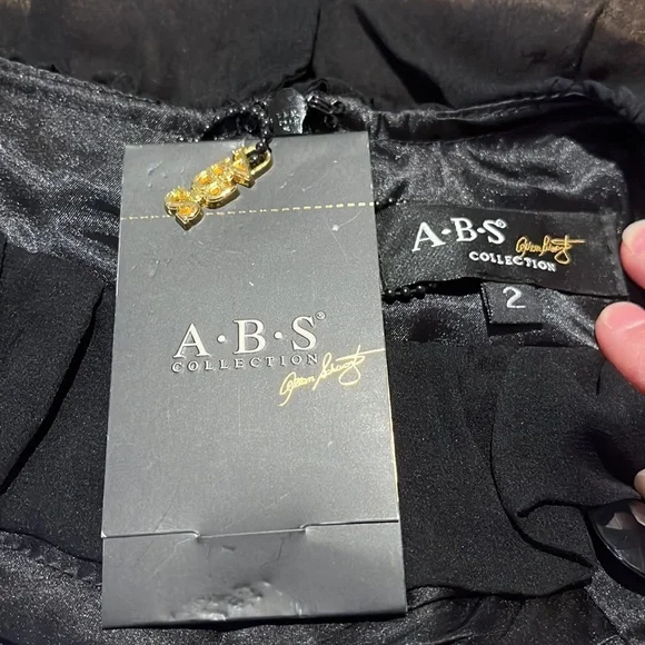 Allen Schwartz A.B.S. black classy dress - Picture 2 of 7